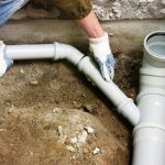 Drain pipe installation Whitby