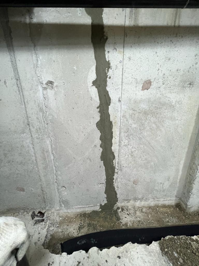 foundation leak repaired
