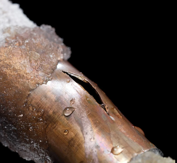 Frozen pipe