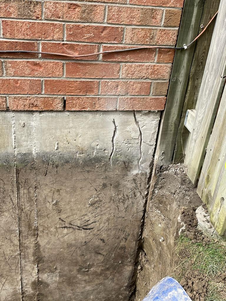 Cracked foundation Repairs